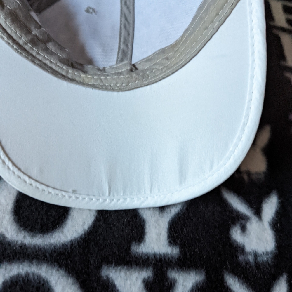 Playboy Cap Hat Monogram Grayish - image 3